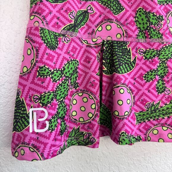 Pickleball Bella Kick Pleat Skort Women 2 Cactus Athletic Tennis NEW Medium Pink - Picture 5 of 10